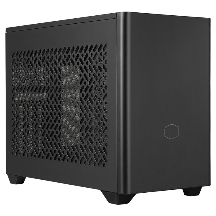 Cooler Master MasterBox NR200P V2 Mini-ITX Gehäuse, Tempered Glass - schwarz image number 7