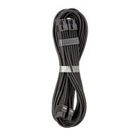 CableMod C-Series Pro ModMesh Bridged Connector Cable - 8+8-Pin PCIe, Black, 60cm