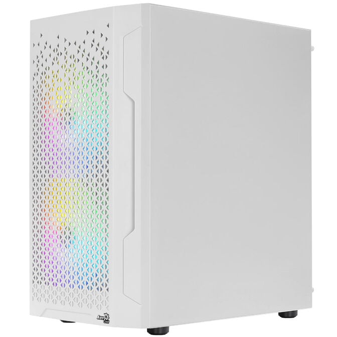 Aerocool Trinity Mini-Tower V2, Tempered Glass - wei&szlig; image number 7