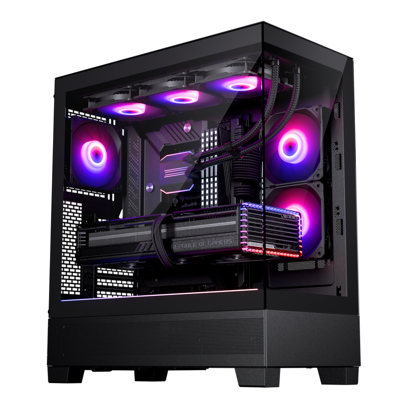 Phanteks XT View Tempered Glass Windows, D-RGB - schwarz