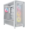 Corsair Frame 5000D RS ARGB PC Case, Mid-Tower, E-ATX, Tempered Glass - White