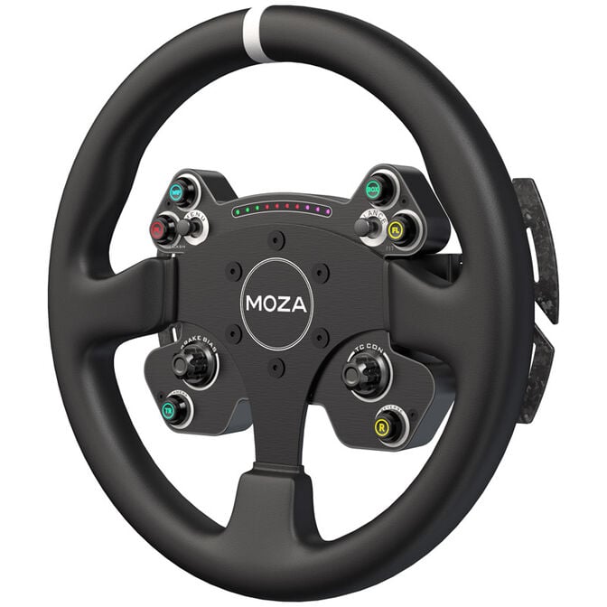 Res-Tech GT Cockpit Simracing Rig - Shiny Black + MOZA Bundle image number 6