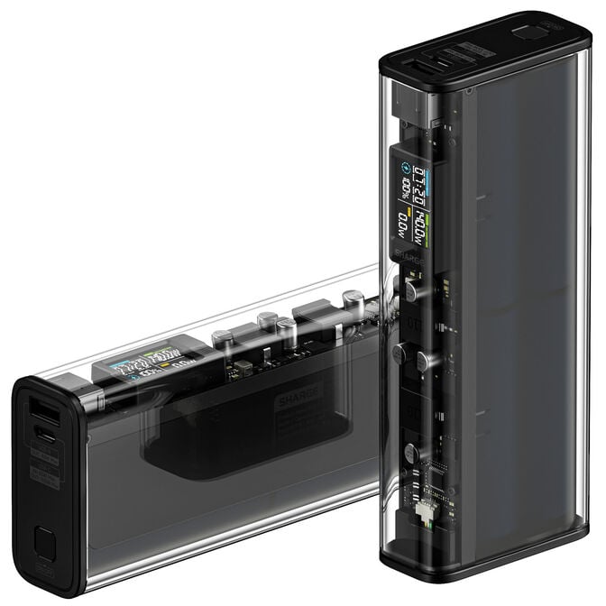 SHARGE Shargeek 140 20000 mah Powerbank - Black image number 6