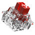 Glorious Fox HE Standard Switches, Hall Effect, Linear, MX Stem, 45g - Lubed, 36 Pieces image number null