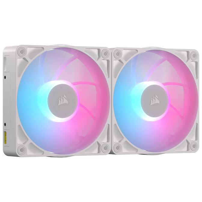 CORSAIR iCUE LINK RX140 MAX RGB PWM L&uuml;fter - 2er-Pack, 140mm, wei&szlig; image number 2