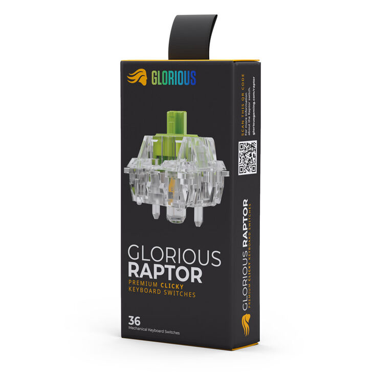 Glorious Raptor Switch, mechanical, 5-Pin, clicky, MX-Stem, 55g - 36 pieces image number 9