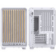 Jonsbo D33 Wood PC-Geh&auml;use, Mini-Geh&auml;use, mATX, Tempered Glass - wei&szlig;, Holz image number null