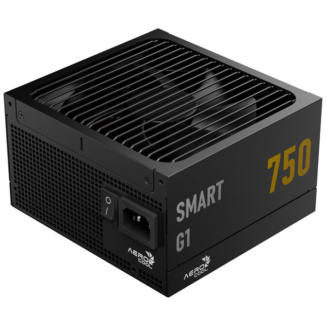 AeroCool Smart G1 80 PLUS Gold Netzteil, PCIe 5.1, ATX 3.1 - 750 Watt, schwarz image number 0