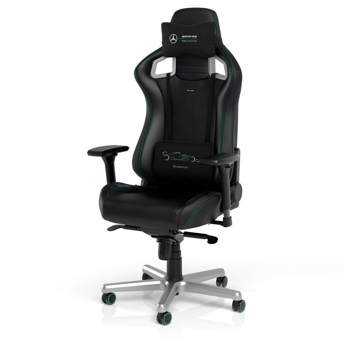 noblechairs EPIC Gaming Chair - Mercedes-AMG Petronas Formula One Team Edition image number 2