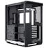 APNX V1 PC Case, Mid Tower, ATX, Tempered Glass – Wood, Black/White image number null