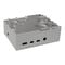 Akasa Aluminium Geh&auml;use f&uuml;r Raspberry Pi 4B mit Thermal-Kit - silber