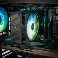 Gaming PC CopperShadow, AMD Ryzen 5 7600X, GeForce RTX 5060 Ti 16GB, 32GB DDR5 RAM - King Deal image number null