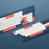 IQUNIX F97 Coral Sea Wireless Gaming Keyboard, RGB - MX-Silent-Red (US) image number null
