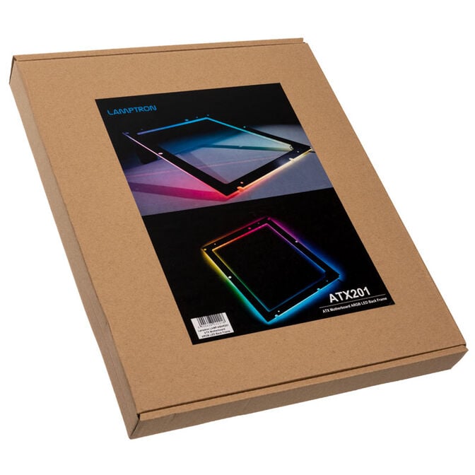 Lamptron ATX motherboard ARGB LED frame - black image number 5