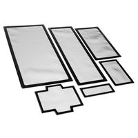 Demciflex dust filter set for Fractal Design R5 - black/black