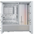 Corsair Frame 4000D RS ARGB PC case, Mid Tower, E-ATX, RGB, Tempered Glass - white image number null