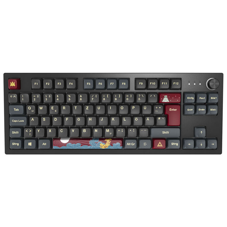 Montech MKey TKL Darkness Gaming Keyboard - GateronG Pro 2.0 Brown image number 1
