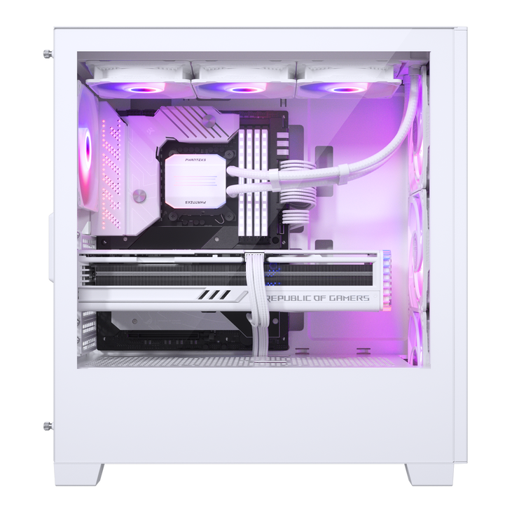 Phanteks XT Pro Ultra PC-Gehäuse, Midi-Tower, E-ATX, Tempered Glass, D-RGB - weiß image number 3