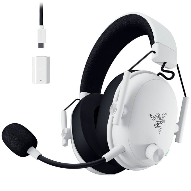 Razer BlackShark V3 Gaming Headset - white image number 1