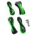 CableMod PRO ModMesh 12VHPWR Cable Extension Kit - schwarz/hellgr&uuml;n image number null