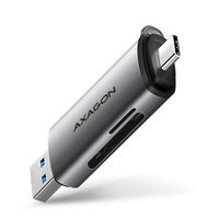 AXAGON CRE-SAC Kartenleser, USB 3.2 Gen1 Typ C + Typ A, SD, microSD