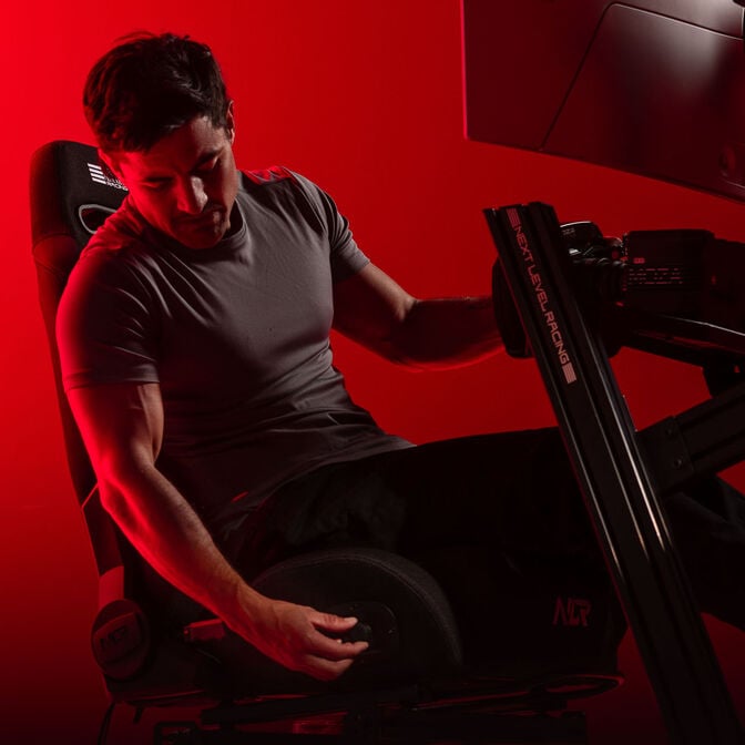 Next Level Racing ERS3 Haptic Simracing-Sitz, haptisches Feedback image number 7