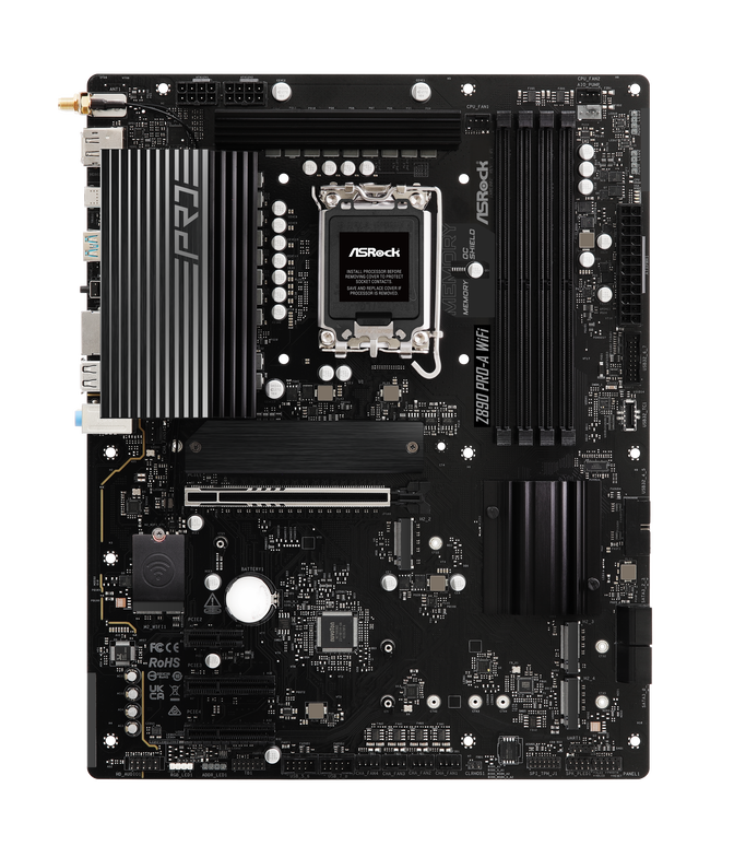 ASRock Z890 Pro-A WiFi, Intel Z890 motherboard, Socket LGA 1851, Intel Z890, ATX, DDR5 image number 4