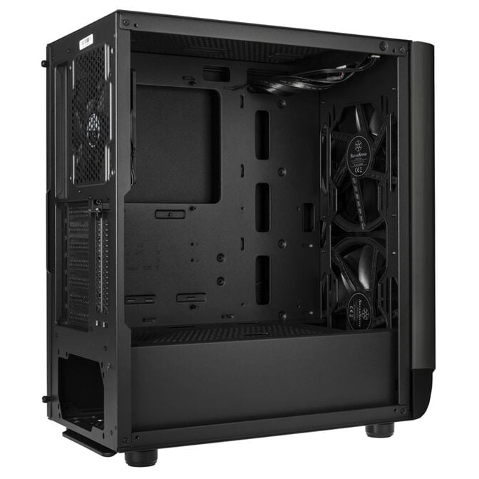 SilverStone Seta A1 Mid Tower, Tempered Glass - Black image number 6