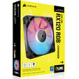 Corsair iCUE LINK RX120 RGB Series, PWM Fan - 120mm, black image number null