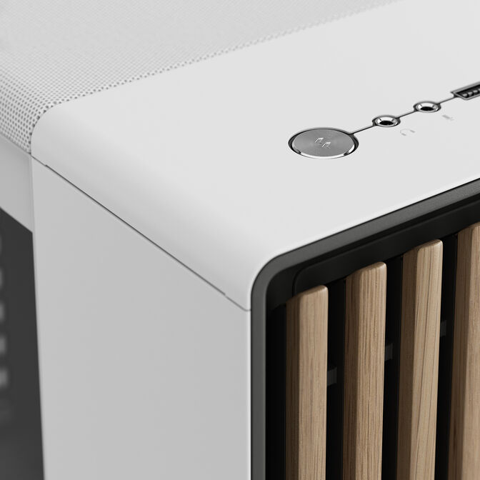 Fractal Design North XL Chalk Case TG Clear - white image number 19