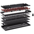 Corsair Gaming K65 Plus Wireless 75% RGB Gaming Tastatur, MLX RED - schwarz, grau image number null