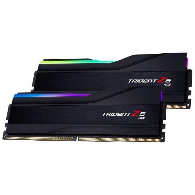 G.Skill Trident Z5 RGB DDR5-6800 RAM, CL34, XMP - 96 GB Dual-Kit, schwarz image number 2
