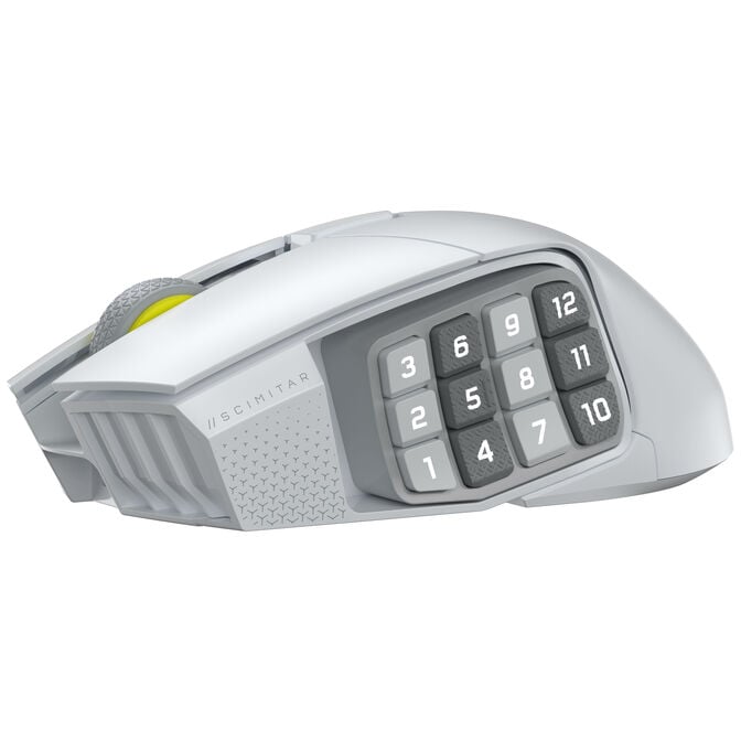 Corsair Scimitar Elite Wireless SE Gaming Mouse - white image number 3
