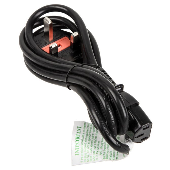 Kolink Netzkabel England (Type G) auf Kaltger&auml;testecker C13 - 1,2m image number 1