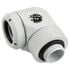 Bitspower Adapter 90 Grad G1/4 Zoll AG auf 14mm AD Hardtube - drehbar, weiß image number null