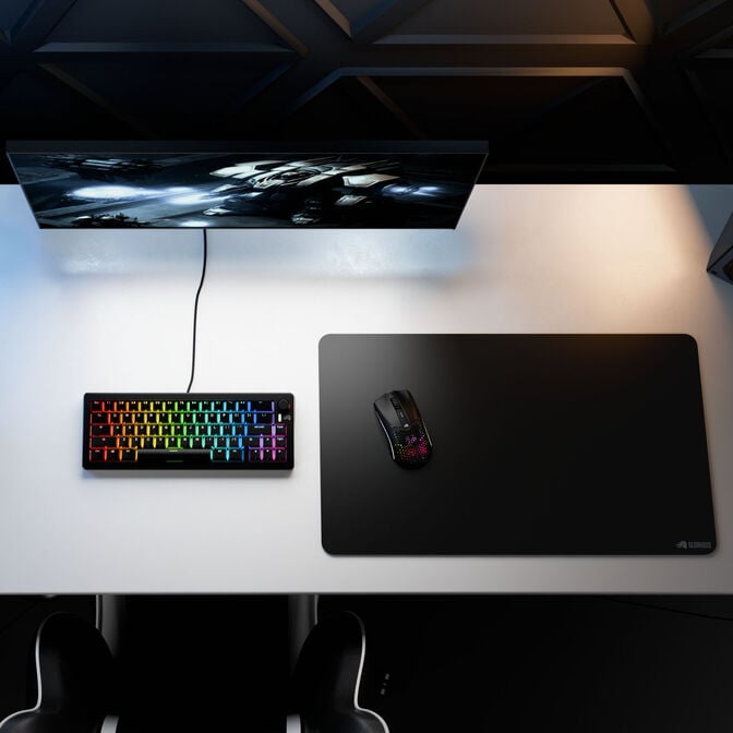 Glorious Gaming Mouse Pad 2 XL Extended, edge-less, rubberised - 610 x 355mm, black image number 6