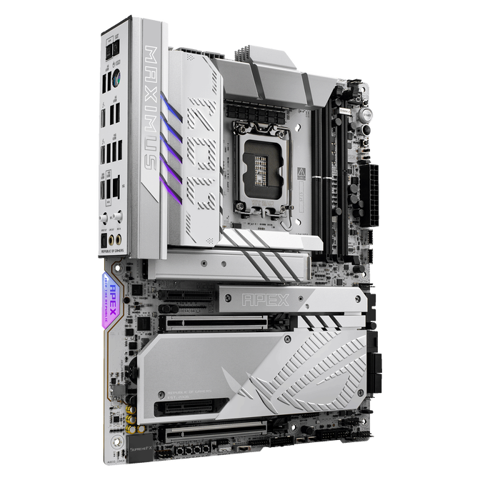 ASUS ROG Maximus Z890 Apex Mainboard, Sockel LGA 1851, Intel Z890, ATX, DDR5 image number 8
