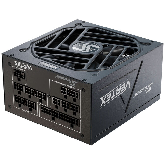Seasonic Vertex GX 80 PLUS Gold power supply, modular, ATX 3.1, PCIe 5.0 - 1200 Watt image number 3