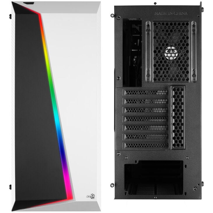 Aerocool Cylon Pro Tempered Glass Mid Tower - White image number 2