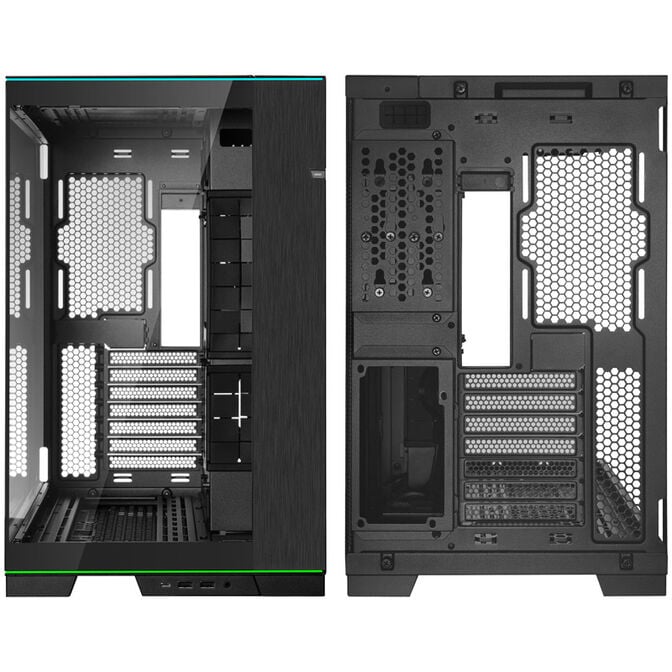 Lian Li O11 Dynamic EVO RGB PC Case Bundle + HydroShift II LCD-S 360TL AiO - Black image number 6