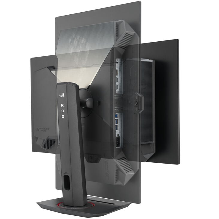ASUS ROG Strix OLED XG27UCDMG, 27-inch 4K Gaming Monitor, 240Hz, QD-OLED, G-SYNC Compatible image number 4