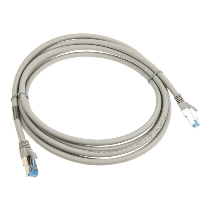 InLine Patch Cable Cat.6A, S/FTP (PiMf), 500MHz, grey - 3m image number 1