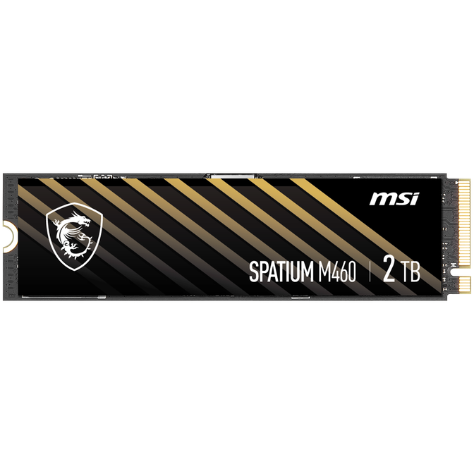 MSI Spatium M460 SSD, PCIe 4.0 M.2 Typ 2280 - 2 TB image number 5