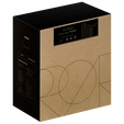 ASUS ProArt PA401 Wood Edition PC-Geh&auml;use, Midi-Tower,  ATX, Tempered Glass - schwarz image number null