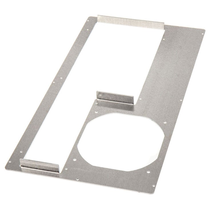 DimasTech PCI back panel HPTX, 10 slots - Aluminium image number 0