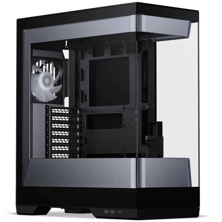 Phanteks Evolv S2 PC-Gehäuse, Midi-Tower, E-ATX, RGB, Tempered Glass - schwarz image number 0