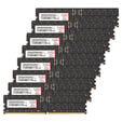 V-Color R-DIMM DDR5-6400 RAM, CL60, JEDEC - 512 GB Octa-Kit, black image number null