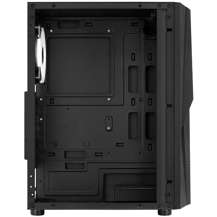 Aerocool Mecha v2 Mid Tower, Tempered Glass - Black image number 5