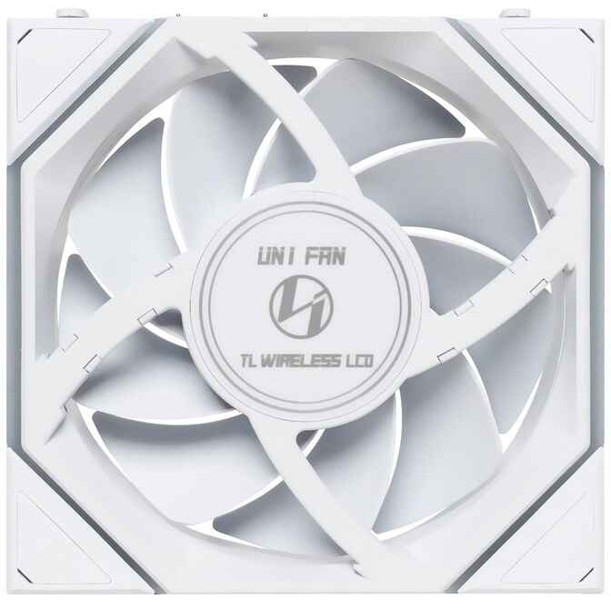 Lian Li UNI FAN TL Wireless LCD Fan, ARGB, PWM, 3-Pack with Controller - 120 mm, White image number 6