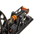 Asetek SimSports Invicta Sim Racing - Brems- und Gaspedal + Kupplung image number null